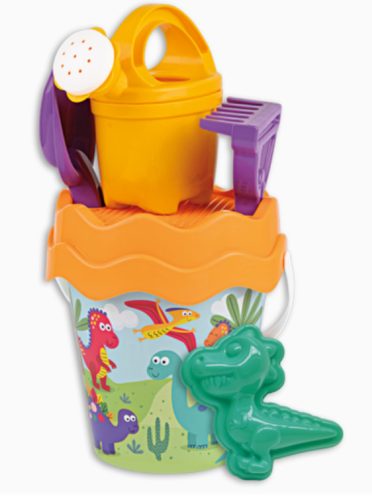 Androni dínó mintás homokozó szett 6 részes
