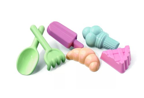 Androni homokozó készlet 6 részes - cukrászda