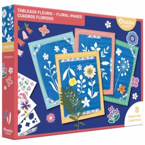 Szárítottvirágos képek kreatív készlet Auzou