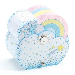   Zenélő ékszerdoboz - Unikornis álom - Unicorn's dream