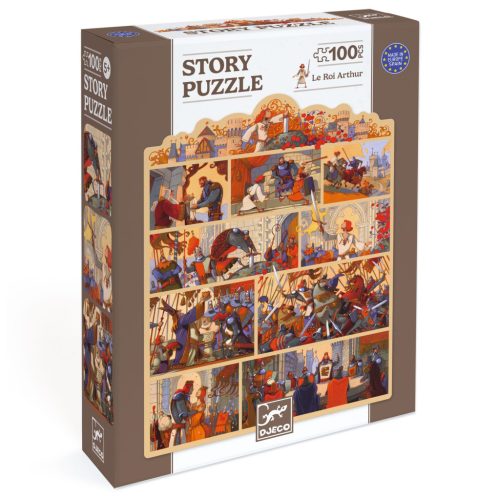 Mese puzzle - Artúr király, 100 db-os - The King Arthur