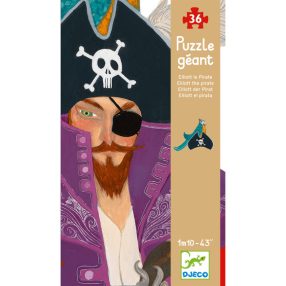   Óriás puzzle - Kalóz Éliás, 36 db-os - Elliott the pirate