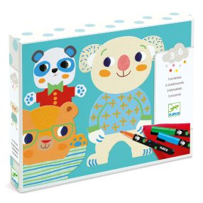   Mintázatok letörölhető krétatollal - Csinoskák - Cuties