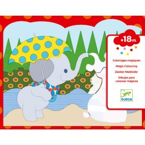   Vízzel színező készlet - Bújócska a szabadban - Hidden outside