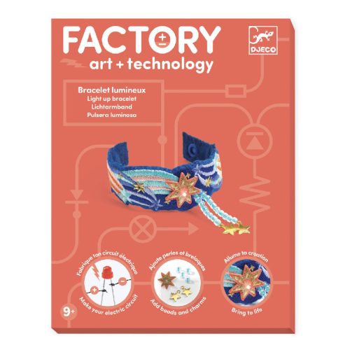 E-textil műhely - Csillagfény karkötő - Nova