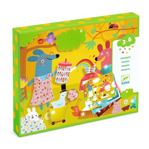 Kollázs műhely - Mozaikkép készítés kezdetei - Foam fun