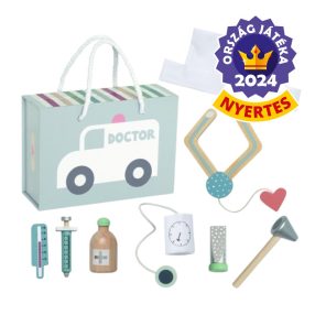 Jabadabado orvosi táska pasztell szürke