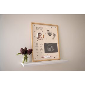  Petit Artichaut birth frame - kéz- és láblenyomat készlet
