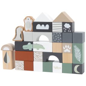 Tryco 50db-os fa építőkocka szett